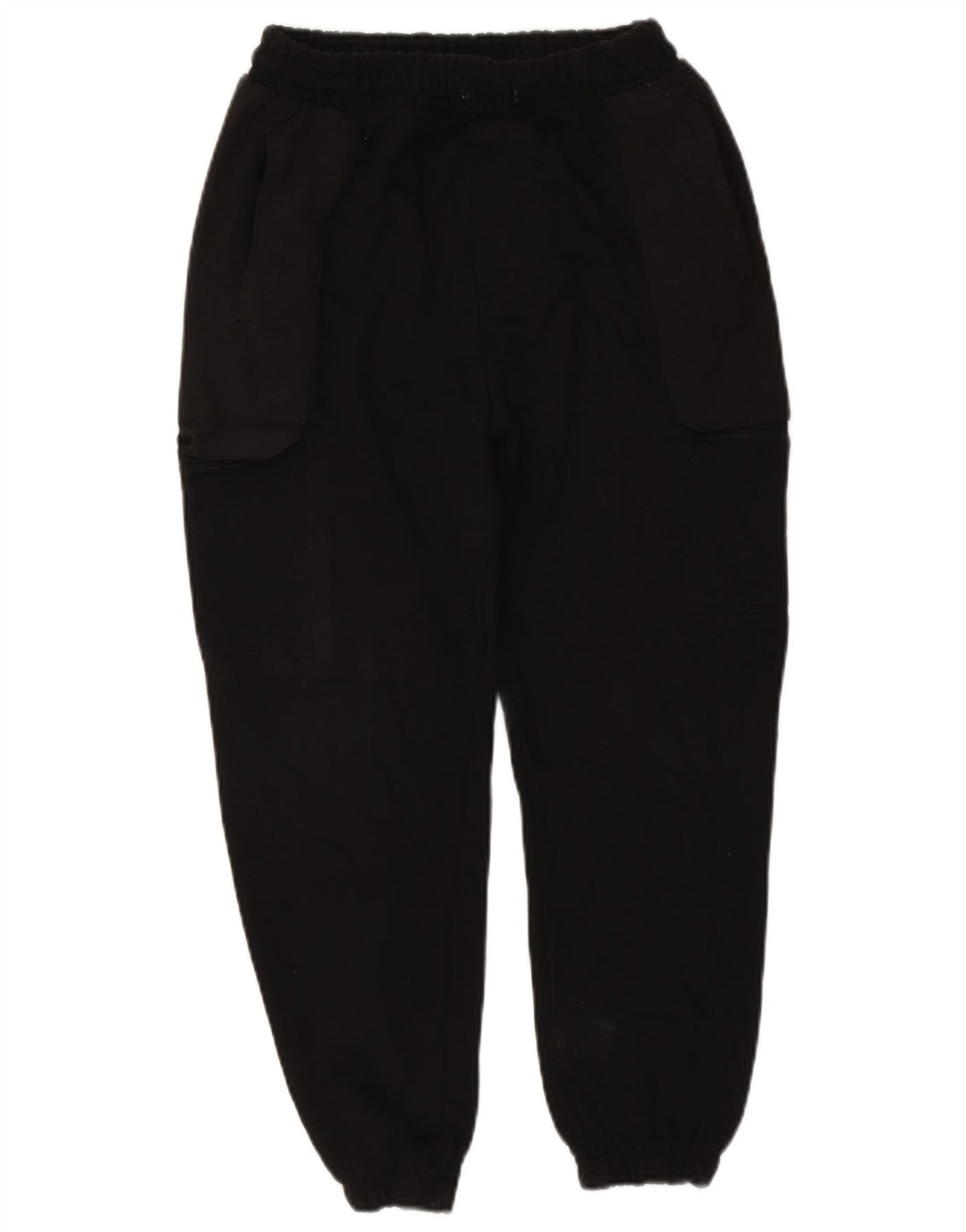 Zara Uomo Capri Cargo Pantaloni della Tuta Joggers Medio Nero