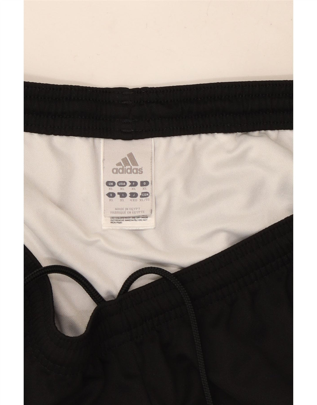 Pantaloncini sportivi da uomo Adidas XL Sport in poliestere nero