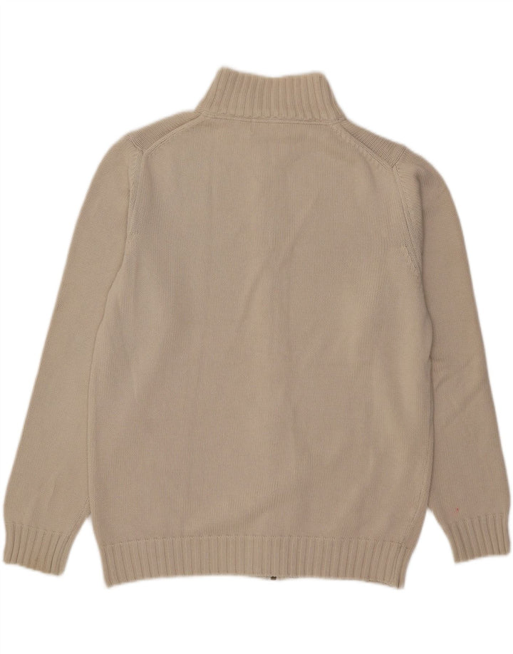 Maglione cardigan da uomo Zara grande bianco sporco