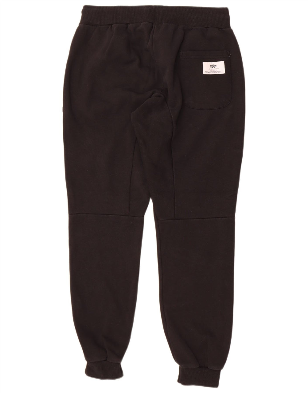 Pantaloni da tuta con grafica da uomo Alpha Industries Joggers medi neri