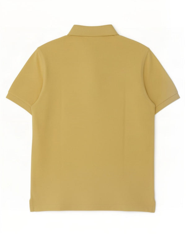 Polo da uomo Lotto XL in cotone giallo