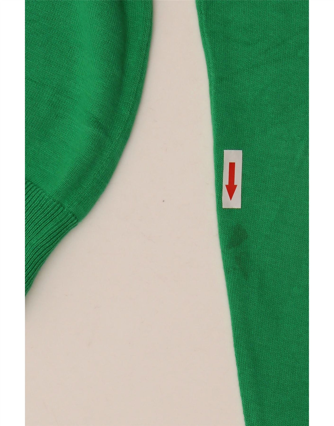 Maglione da uomo con scollo a V Sun68 XL in cotone verde