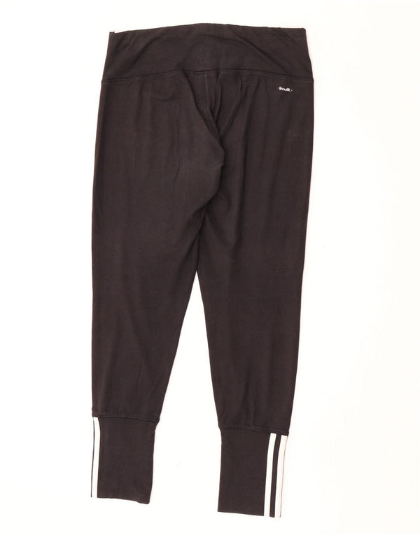 Leggings Adidas da donna UK 12/14 cotone nero medio