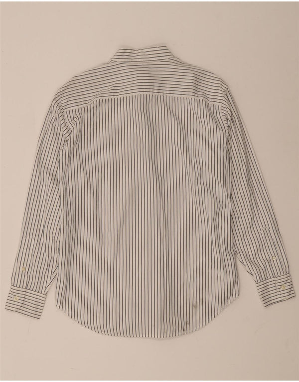 Camicia da donna Ralph Lauren US 6 cotone a righe bianche medie