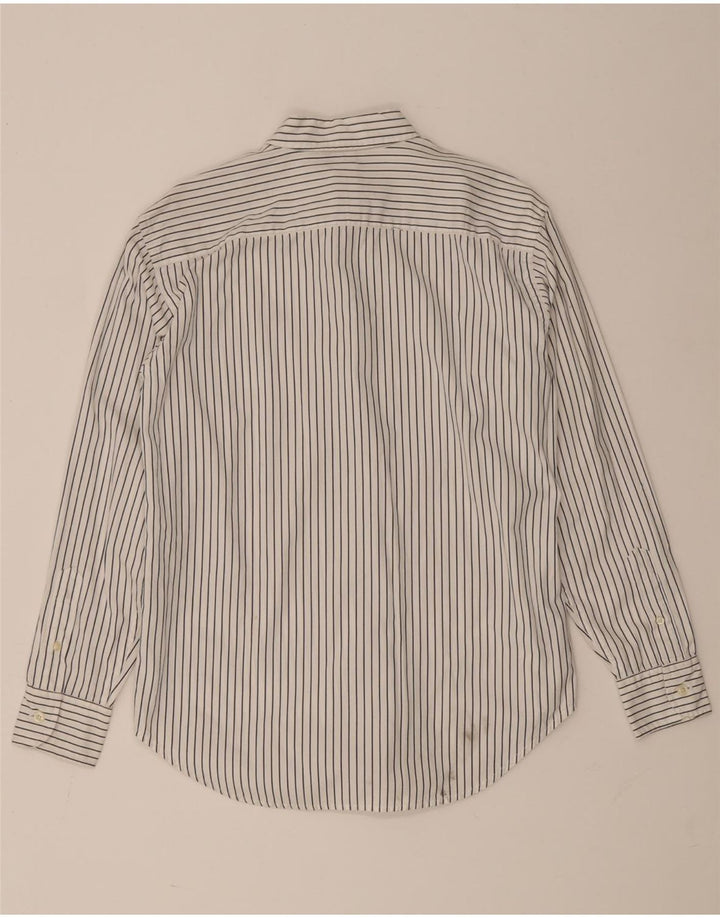 Camicia da donna Ralph Lauren US 6 cotone a righe bianche medie