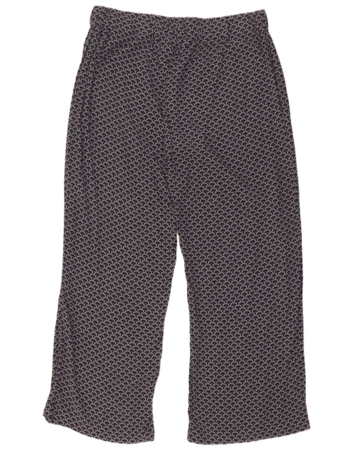 Pantaloni casual da donna Marks & Spencer con motivo astratto UK 16 Large W34 L30