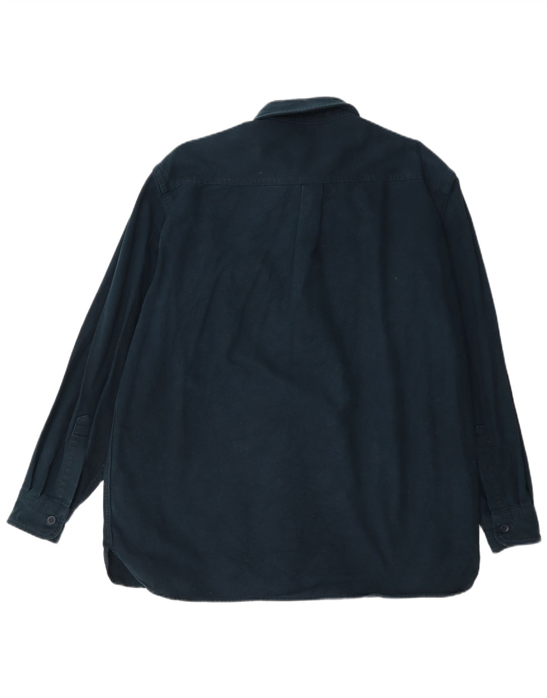 Camicia da uomo dalla vestibilità regolare L.L.Bean, grande, in cotone blu navy