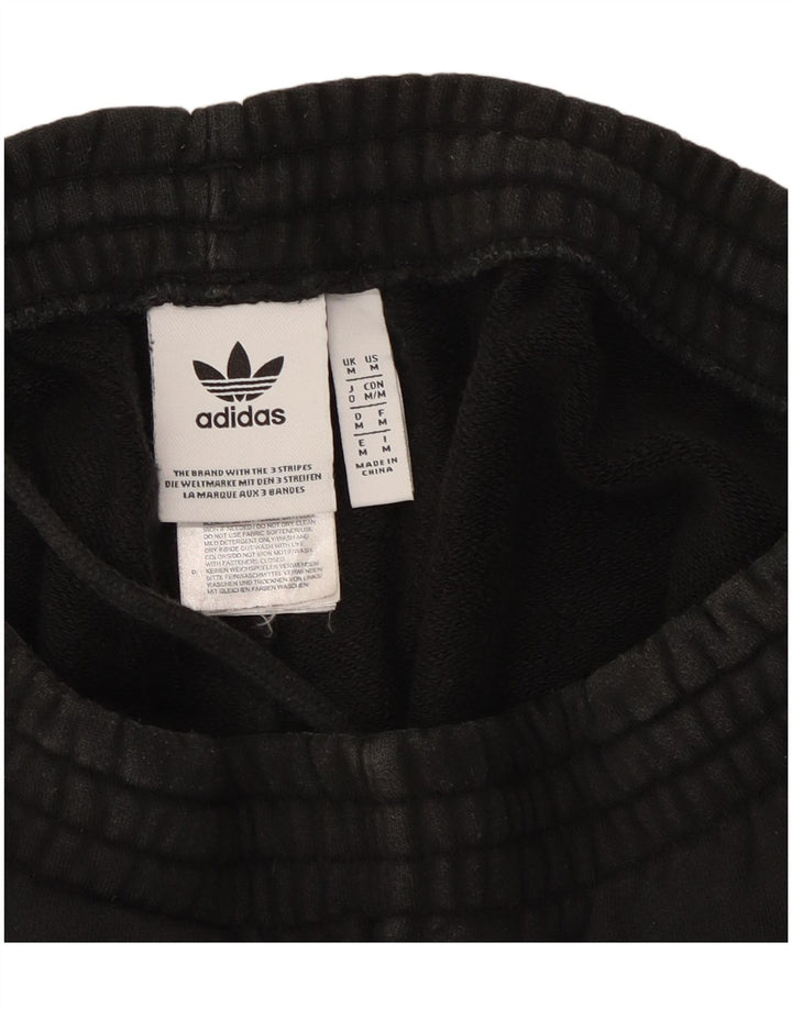 Pantaloni da tuta grafica da uomo Adidas Joggers medio cotone nero