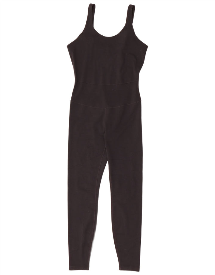 Tuta senza maniche Nike Dri Fit da donna UK 8 Small Poliestere nero