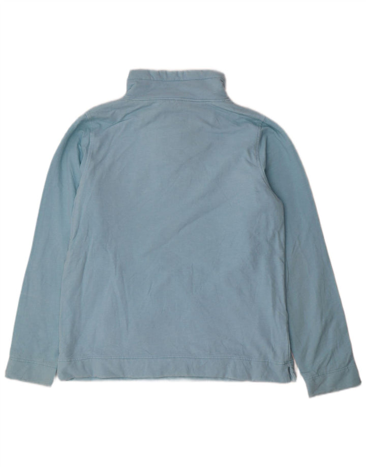 Felpa con collo a bottone da donna Animal UK 14 grande cotone blu