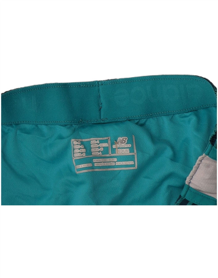 Pantaloncini sportivi da donna NEW BALANCE UK 14 medio blu navy a righe