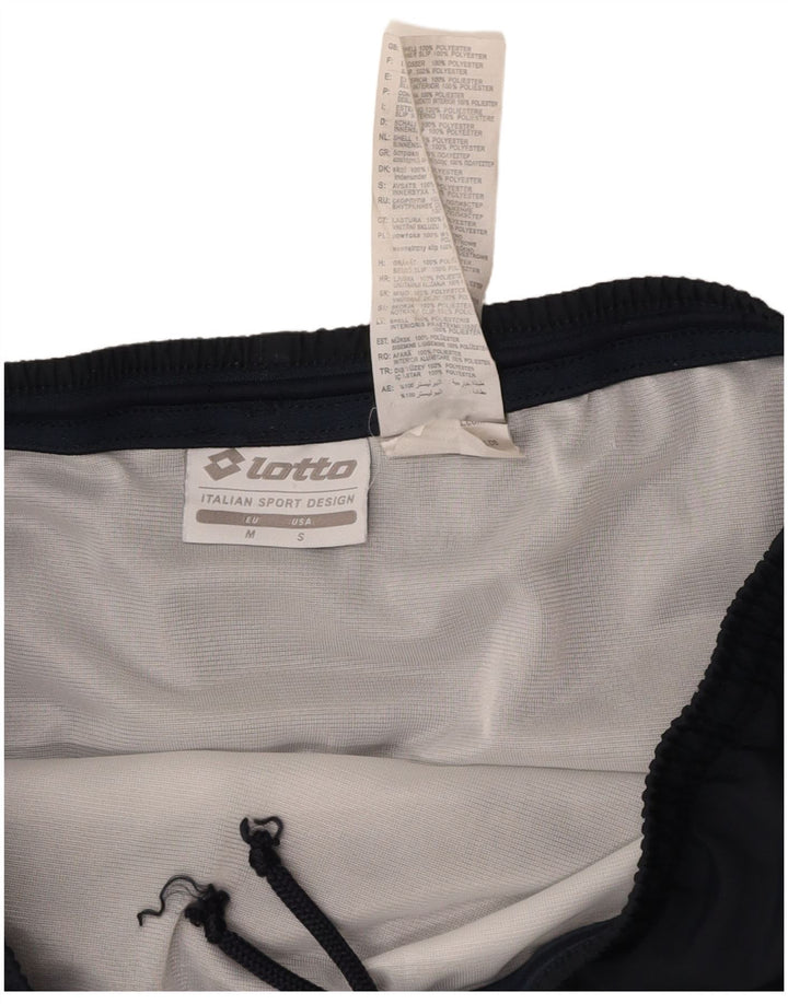 Pantaloncini sportivi da uomo LOTTO piccoli in poliestere blu navy
