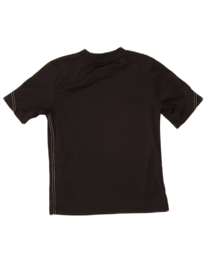 T-shirt Adidas da ragazzo Top 7-8 anni in poliestere nero
