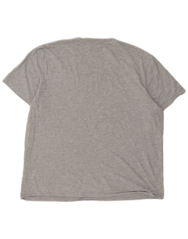 T-shirt da uomo Jack & Jones Top 2XL cotone grigio