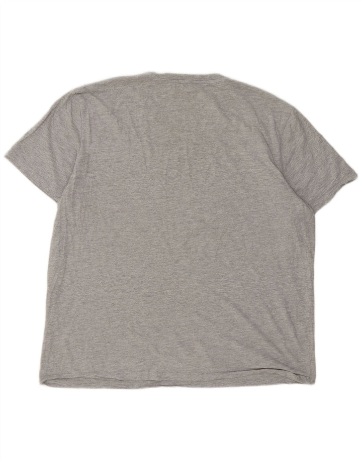 T-shirt da uomo Jack & Jones Top 2XL cotone grigio