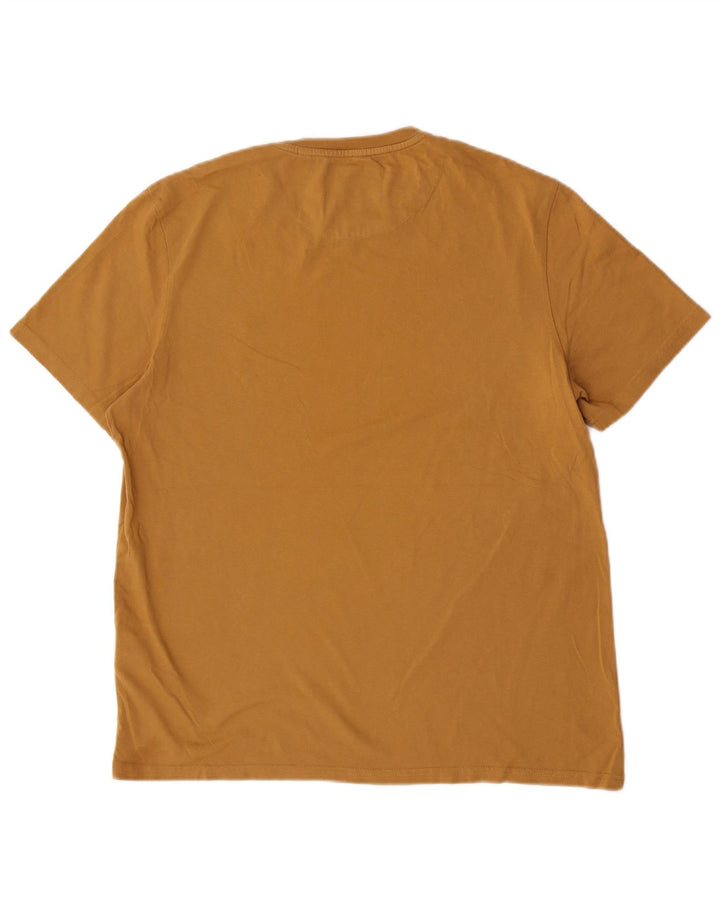 T-shirt da uomo Lyle & Scott Top XL in cotone marrone