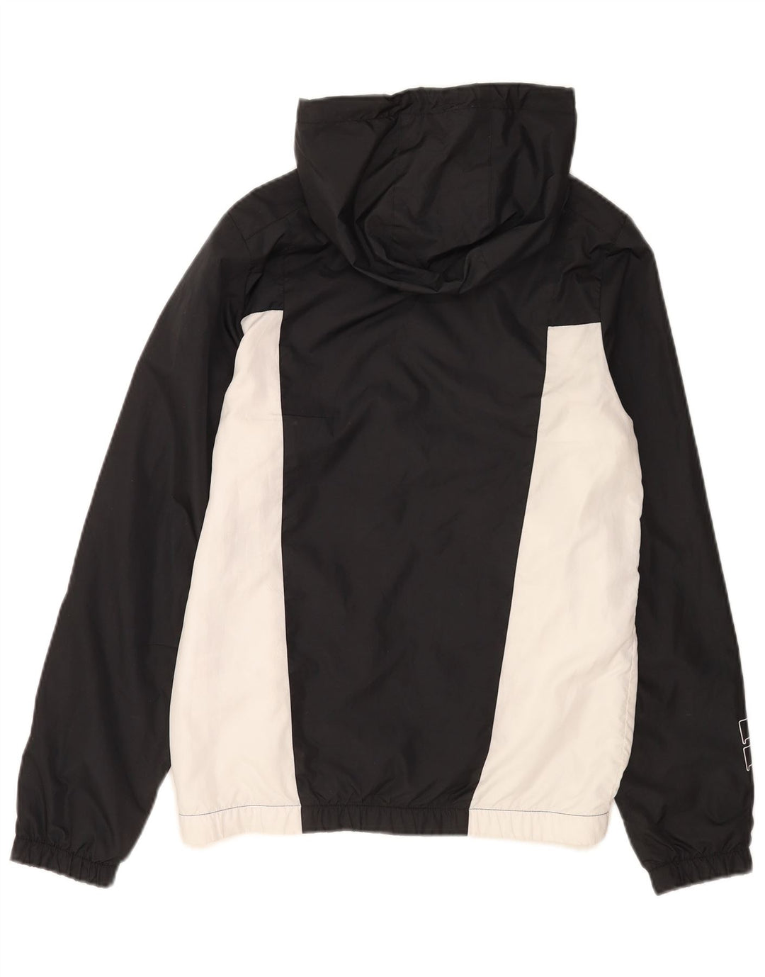 Giacca da ginnastica da uomo con cappuccio grafico Ellesse Small Black Colourblock