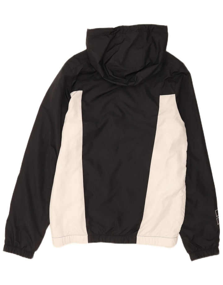 Giacca da ginnastica da uomo con cappuccio grafico Ellesse Small Black Colourblock