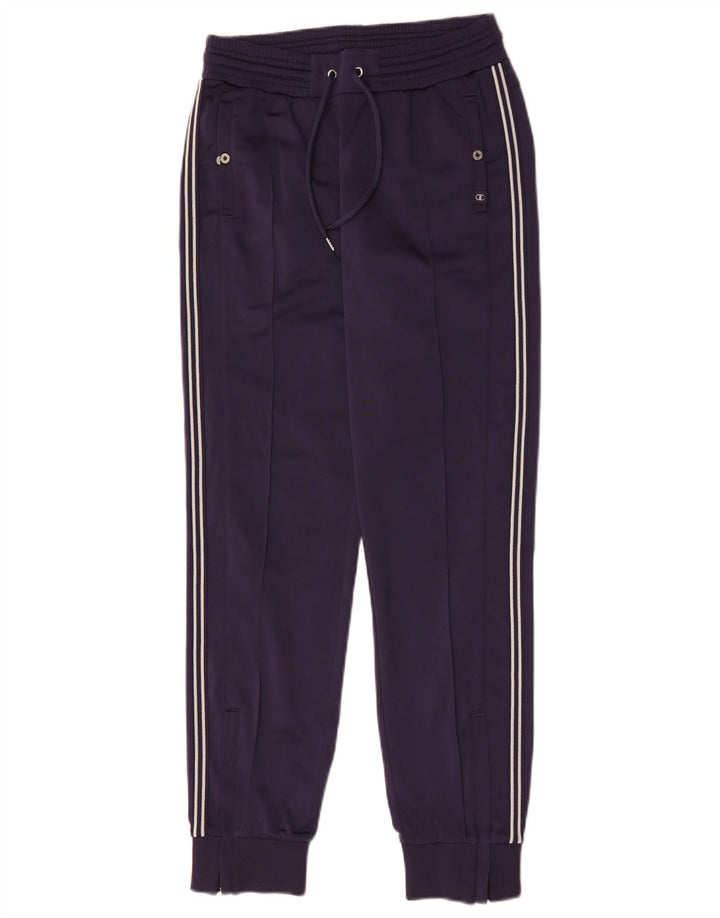 Pantaloni da tuta da donna Champion Joggers UK 10 Small Poliestere blu navy