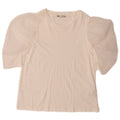 Camicetta da donna Zara Top UK 10 piccola in cotone bianco