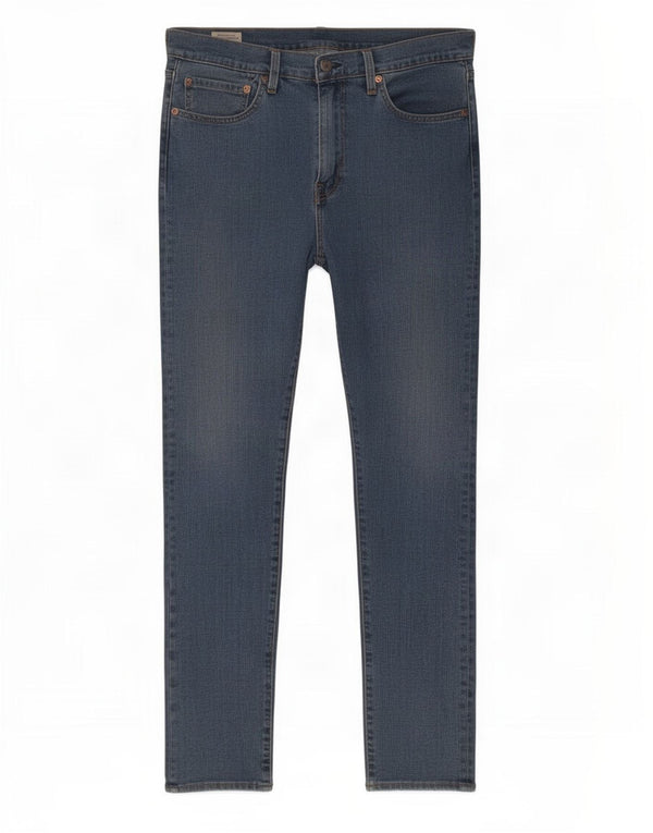 Levi's Mens 510 Skinny Jeans W34 L32 Blue Cotton