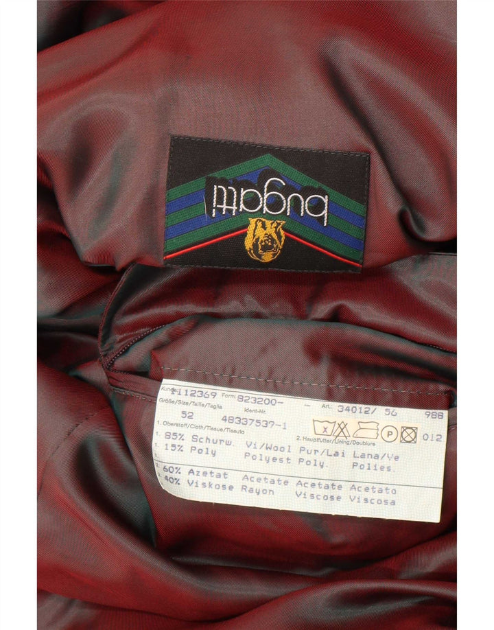 Soprabito da uomo Bugatti EU 52 XL lana nera