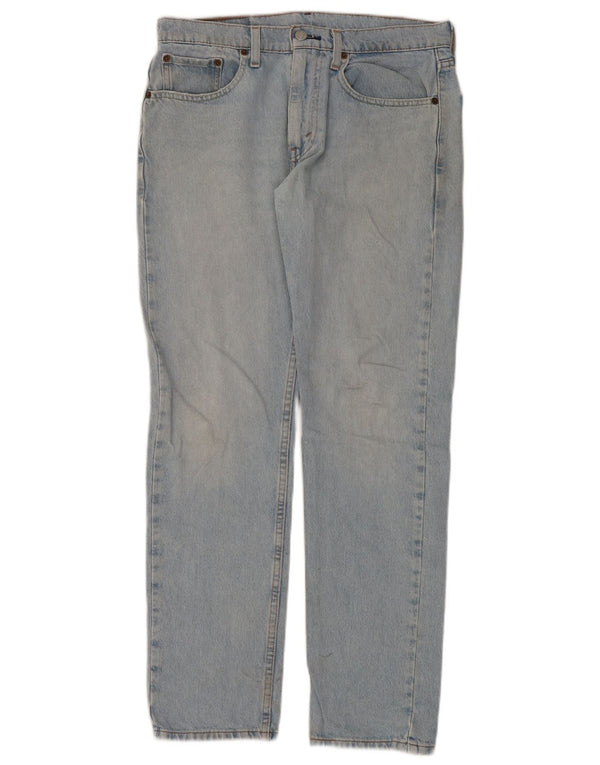 Levi's Uomo 502 Jeans affusolati W30 L30 Cotone blu