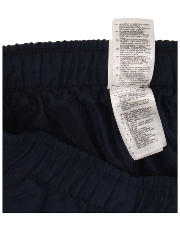 Pantaloncini sportivi Adidas Climalite da uomo di grandi dimensioni in poliestere blu navy