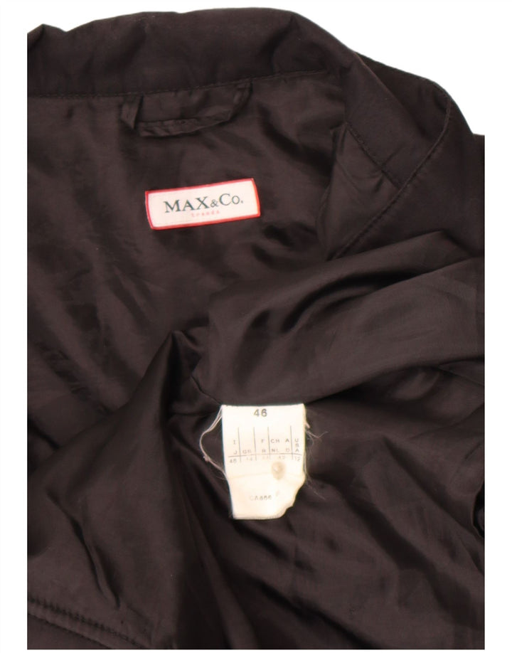 Giacca a vento da donna Max & Co. UK 14 grande nera