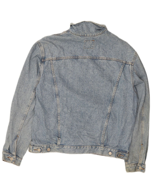 Giacca di jeans da uomo Rifle UK 38 Cotone blu medio