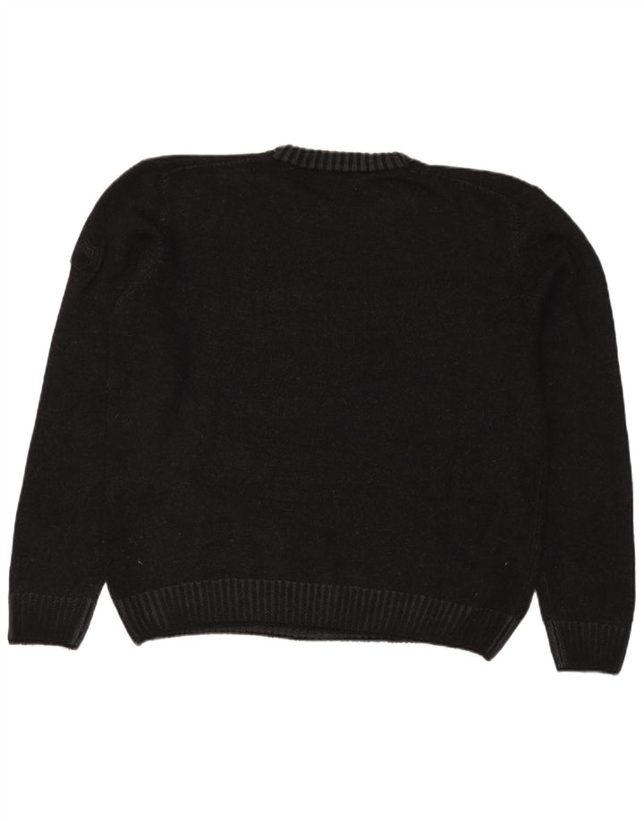 LUMBERJACK Maglione maglione girocollo da uomo 2XL Acrilico grigio