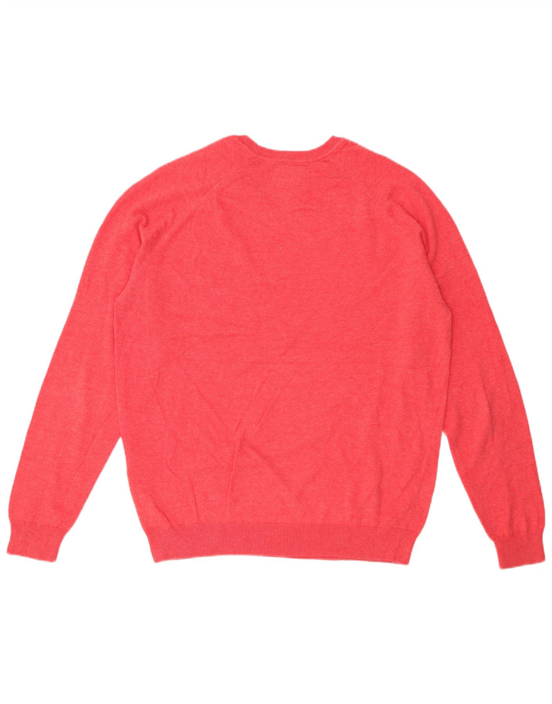 Maglione maglione girocollo da uomo SUPERDRY XL in cotone rosso