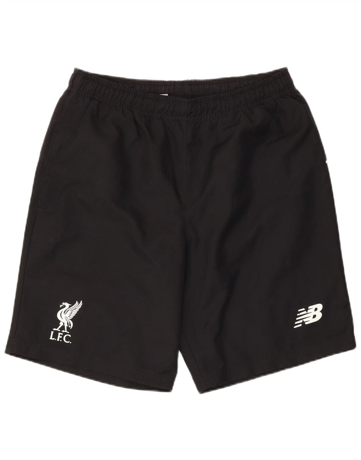 Pantaloncini sportivi Liverpool da uomo NEW BALANCE medio nero in poliestere