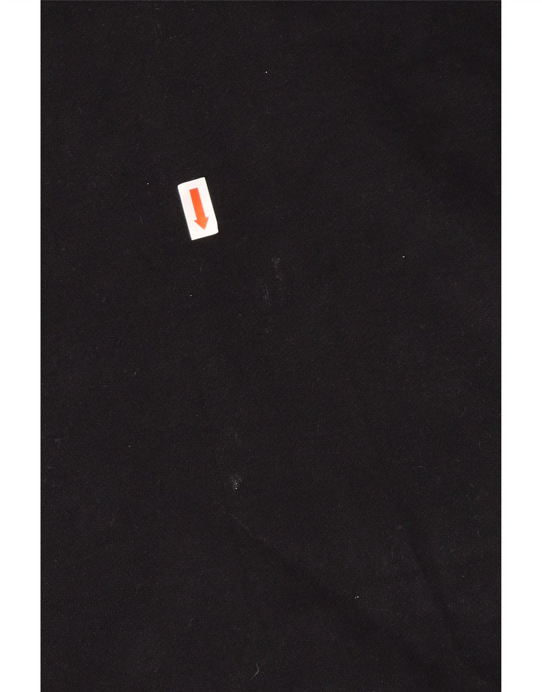 Felpa da uomo con collo abbottonato Superdry, maglione grande, cotone nero