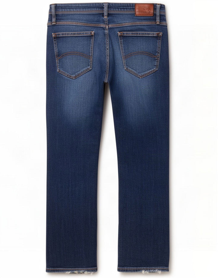 Tommy Hilfiger Uomo Jeans Bootcut W34 L30 Blu
