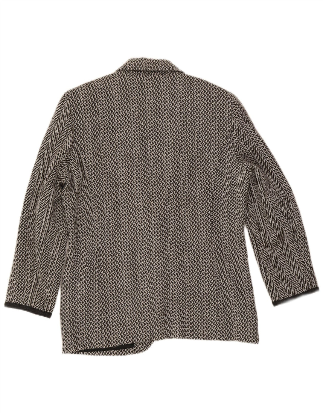 Giacca blazer a 2 bottoni da donna Coeli Premiere IT 44 Grigio medio a spina di pesce