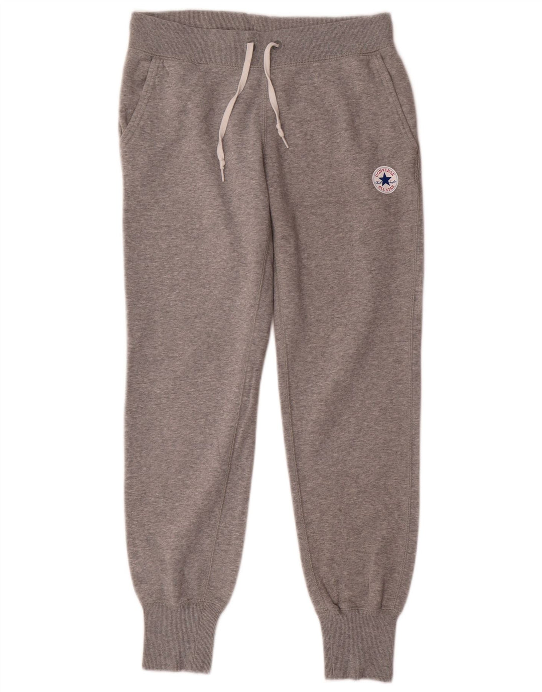 Pantaloni da tuta da uomo Converse Joggers piccoli in cotone chiazzato grigio