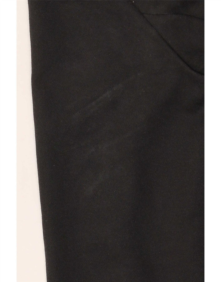 Giacca da ginnastica da donna Adidas UK 8 piccola in cotone nero