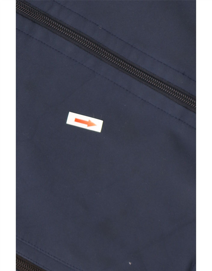 Giacca a vento da uomo Jack Wolfskin UK 40 Large in poliestere blu navy