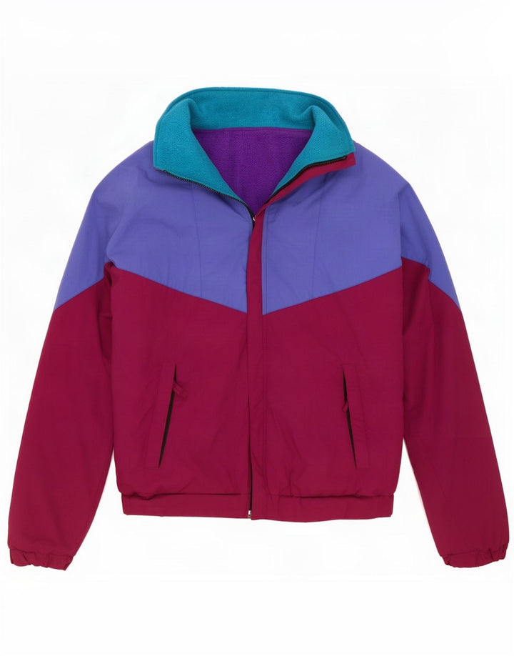Giacca in pile da uomo Jack Wolfskin UK 40 Large multicolore Colourblock