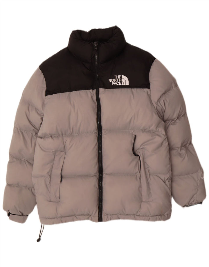 THE NORTH FACE Giacca imbottita da uomo UK 36 Small Poliestere color block grigio