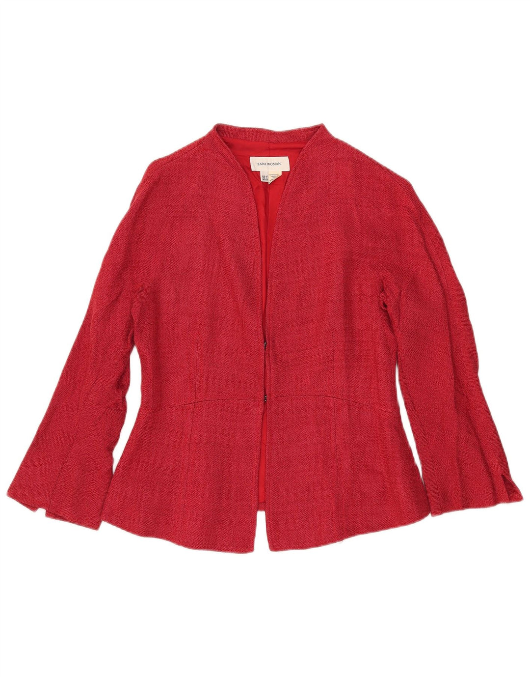 Giacca blazer da donna Zara EU 40 Rayon rosso medio