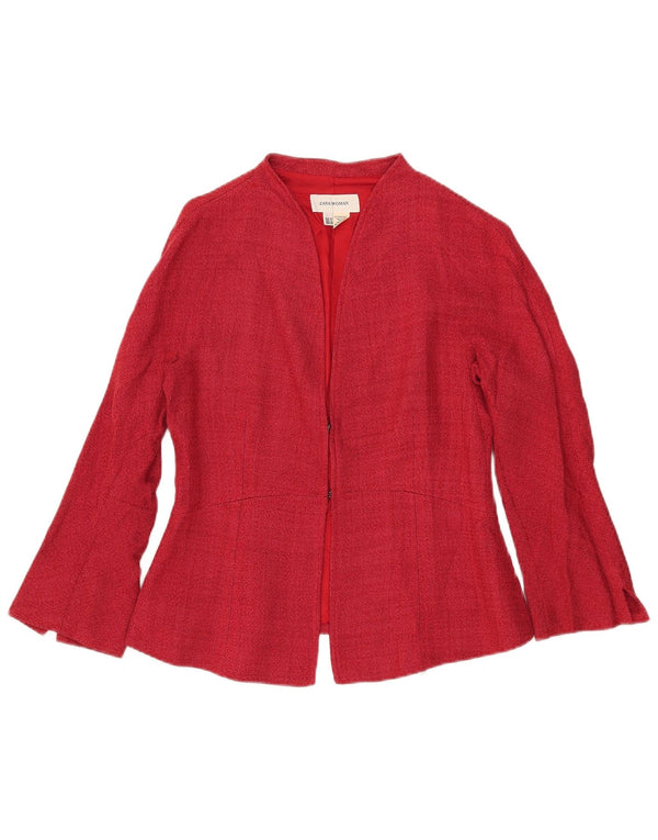 Giacca blazer da donna Zara EU 40 Rayon rosso medio