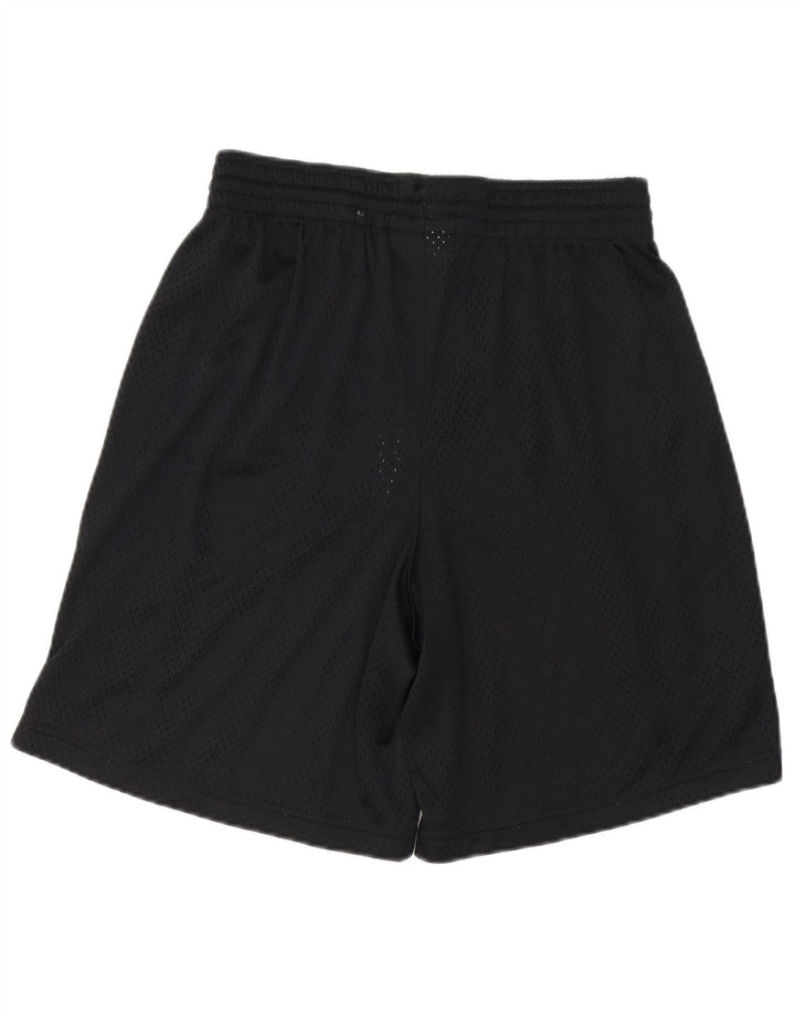 Pantaloncini sportivi da uomo Champion, medi, neri, in poliestere sportivo