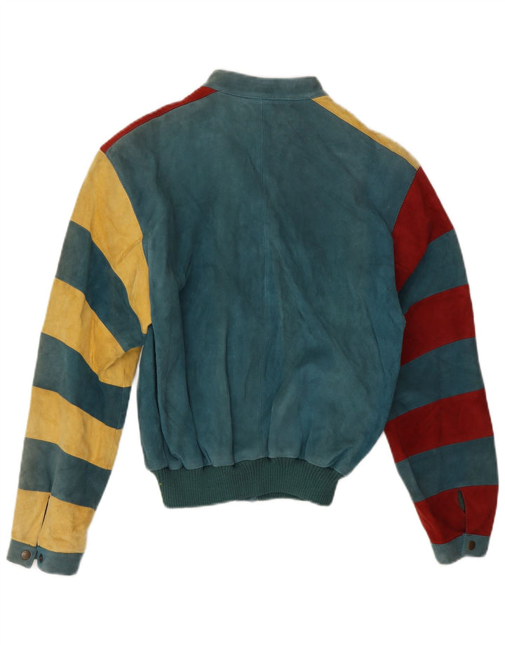 Giubbotto bomber vintage da donna EU 36 piccolo color verde