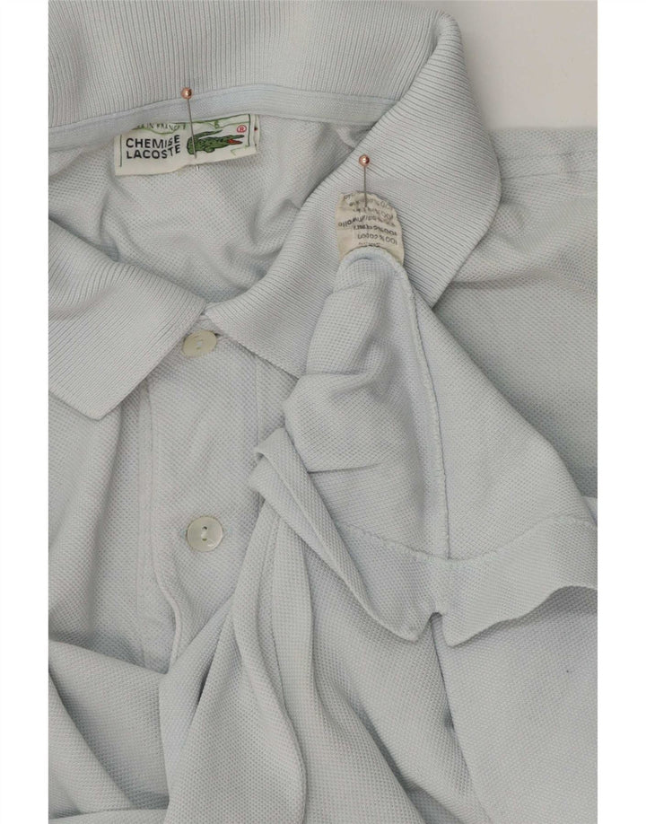 Polo da uomo Lacoste taglia 5 grande in cotone blu
