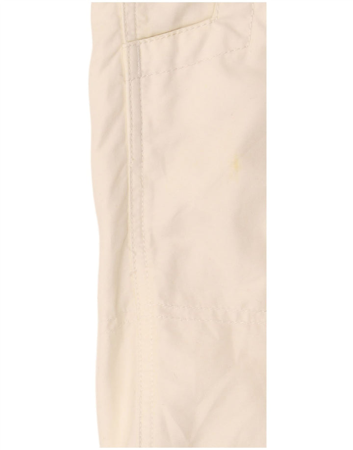 TOMMY HILFIGER Bermuda grafici da uomo medi W32 cotone bianco