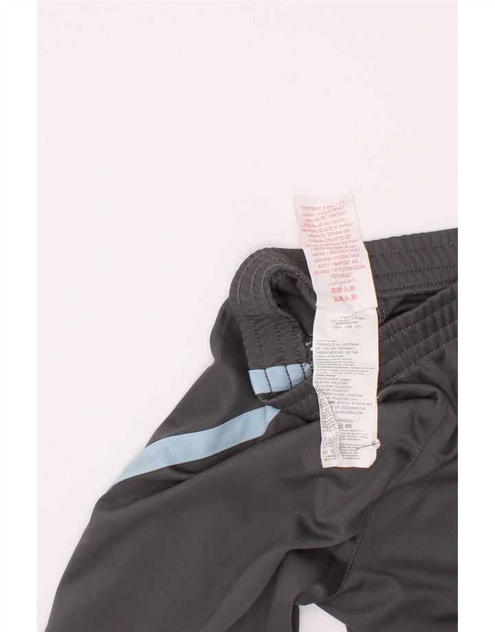 Pantaloncini sportivi Nike da ragazzo 5-6 anni in poliestere color block grigio