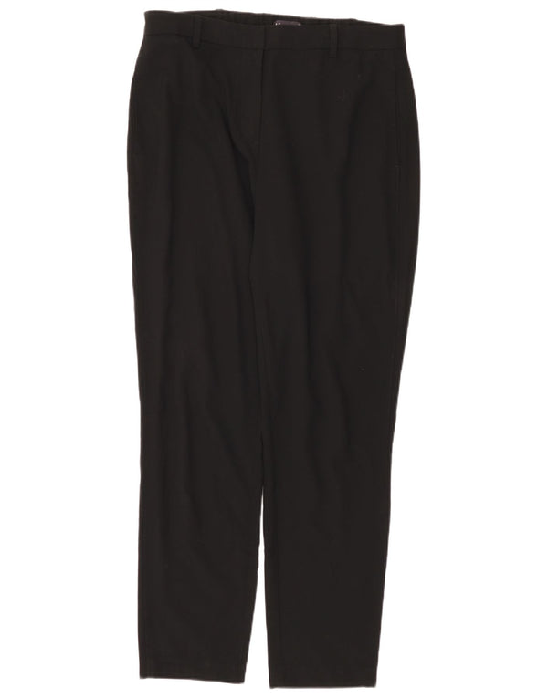 Pantaloni chino affusolati da donna Marks & Spencer UK 14 Large W32 L29 Neri