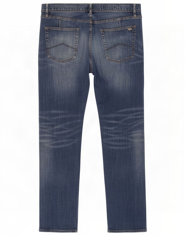 Armani Exchange Mens Jambe Skinny Jeans W33 L31 Blue Cotton